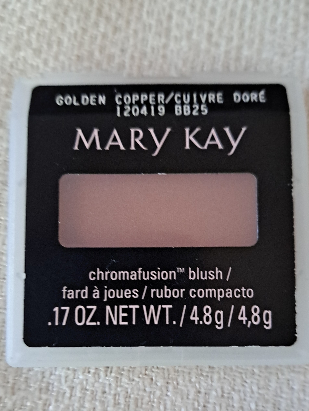 Mary Kay Chromafusion Blush — Golden Copper